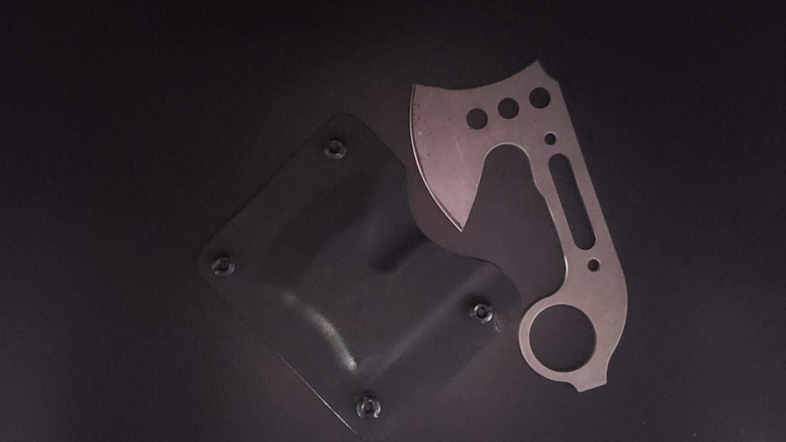 Red Horse Knife Works Karamahawk Barebones Edition DNK Knives