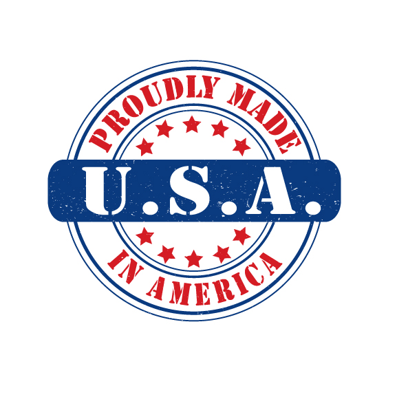 Proudly made in american seal